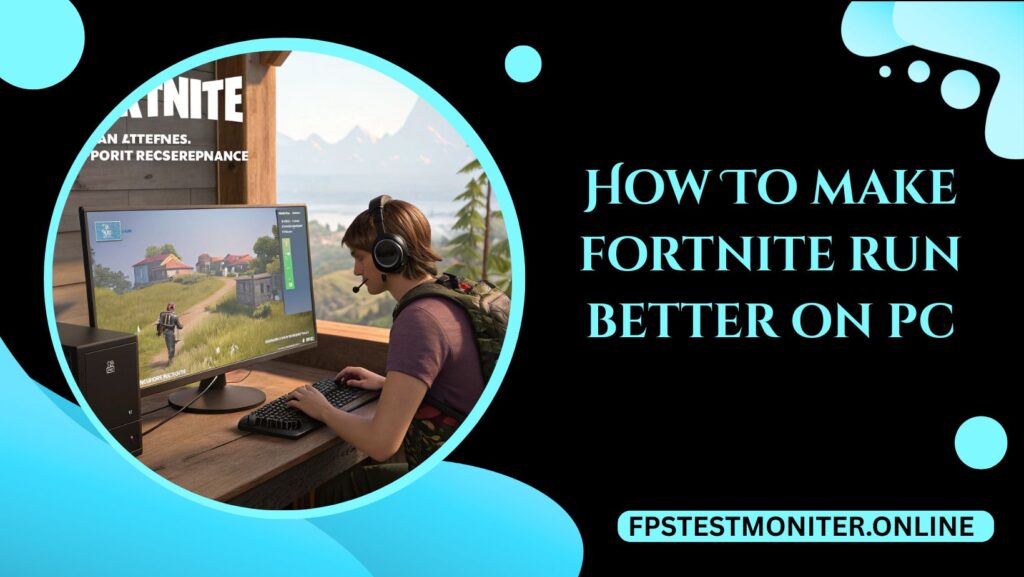How to make fortnite run better on pc